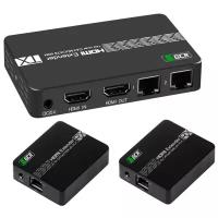 Разветвитель HDMI v1.4 GCR на 2 порта HDMI, с усилением сигнала до 50м