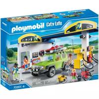 Набор с элементами конструктора Playmobil City Life 70201 Заправочная станция