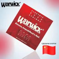 Струны для бас-гитары Warwick 46200 M 4 Red Label 45-105, Warwick (Варвик)