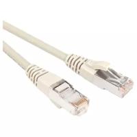 Патч-корд Hyperline PC-LPM-STP-RJ45-RJ45-C5e-1M-LSZH, 1 м, 1 шт., серый