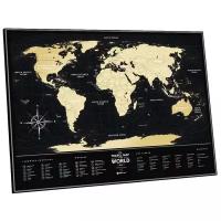 Скретч карта Travel Map Black World