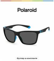 Солнцезащитные очки Polaroid Polaroid PLD 2126/S OY4 M9 PLD 2126/S OY4 M9, серый, черный