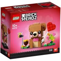 Конструктор LEGO BrickHeadz 40379 Мишка на День св. Валентина