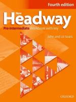 New Headway. Pre-Intermediate. Workbook with Key