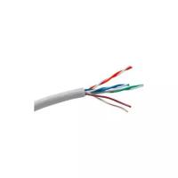 Кабель Exegate EX138965RUS UTP 4 пары кат.5e CCA, 24AWG, бухта 305м, серый, PVC