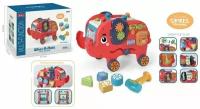Next Развивающая игрушка Elephant car красная RJ6802B с 1,5 лет