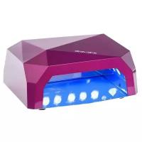 Soline Лампа гибридная для сушки гель-лака CCFL (UV/УФ) + LED, фуксия, 36W