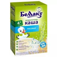 Каша Беллакт безмолочная рисовая (с 4 месяцев) 200 г