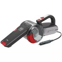 Пылесос автомобильный BLACK+DECKER PV1200AV, серый/красный