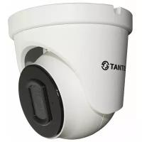 Видеокамера Уличная Купольная Сетевая IP Tantos TSi-Beco25F Двухмегапиксельная 1920х1080х30к/с Цвет корпуса белый