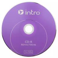 Носители информации CD-R, 52x, Intro, конверт/1, Б0016199