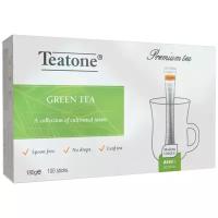 Чай зеленый Teatone в стиках, 180 г, 100 пак