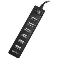 USB-HUB Perfeo 7 Port, (PF-H034 White) белый