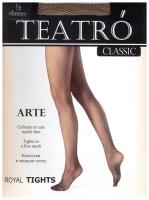 Колготки TEATRO Arte, 2 шт., размер 3-4, черный