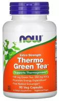 Капсулы NOW Thermo Green Tea, 160 г, 90 шт