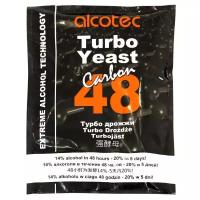 Спиртовые турбо дрожжи Alcotec Carbon 48 Turbo, 175 г