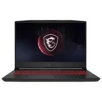 15.6" Ноутбук MSI Pulse GL6611UCK-424XRU 1920x1080, Intel Core i5 11400H 2.7 ГГц, RAM 8 ГБ, DDR4, SSD 512 ГБ, NVIDIA GeForce RTX 3050, без ОС, 9S7-158224-424, серый