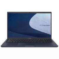 15.6" Ноутбук ASUS ExpertBook B1 B1500CBA-BQ0560W 1920x1080, Intel Core i7 1255U 1.7 ГГц, RAM 16 ГБ, DDR4, SSD 512 ГБ, Intel Iris Xe Graphics, Windows 11, 90NX0551-M00SC0, star black