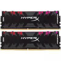 Оперативная память HyperX Predator RGB 16 ГБ (8 ГБ x 2 шт.) DDR4 4000 МГц DIMM CL19 HX440C19PB3AK2/16