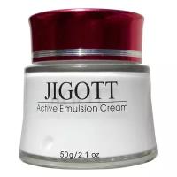 Jigott Интенсивно увлажняющий крем-эмульсия Active Emulsion Cream, 60 мл