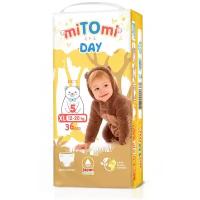 Подгузники-трусики miTOmi Day, размер XL (12-20 кг), 36 шт