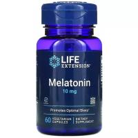 LifeExtension Melatonin, 10 мг, 60 вег. капсул