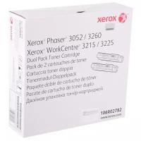 Тонер-картридж XEROX 106R02782 Phaser 3052/3260/WC 3215/25 3K упаковка 2 шт