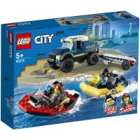 Конструктор LEGO City 60272 Полицейская лодка