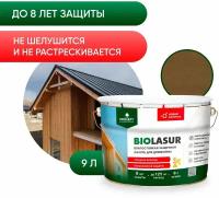 Антисептик защитно-декоративный PROSEPT BiO LASUR, орех, 9 л