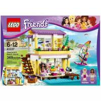 Конструктор LEGO Friends 41037 Пляжный домик Стефани, 369 дет