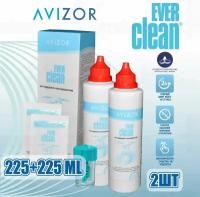 Avizor Ever Clean (Авизор Эвер Клин) 450 мл + 60 таблеток + 2 контейнера для линз