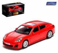 Машина металлическая PORSCHE PANAMERA TURBO, 1:43, цвет красный