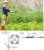 Аккумуляторный мощный струя 6 м садовый ручной опрыскиватель Eco-Tuman/310 электрический