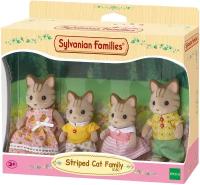 Набор Sylvanian Families "Семья Полосатых Кошек"