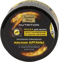 Маска для волос Золотой Шелк Nutrition восстановление и ультра питание 180мл