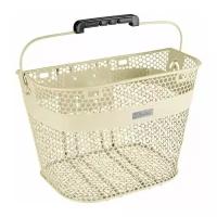 Велосипедная корзина BSK ELC Q/R LINEAR BASKET CREAM