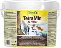 TETRAMIN XL FLAKES — Тетра корм-хлопья для всех видов рыб (крупные хлопья) (10 л)