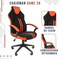 Кресло геймерское Chairman game 26 Россия черн.красный