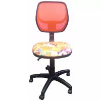 Компьютерное кресло Libao LB-C05 детское, обивка: текстиль, цвет: оранжевый пони
