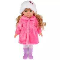 Интерактивная кукла Карапуз Полина в зимней одежде 40 см POLI-04-A-RU
