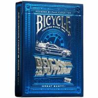 Карты Bicycle Back To The Future Standard Index Blue