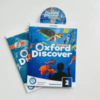 Oxford Discover 2 комплект Учебник + тетрадь +CD