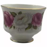 Сахарница "Princess Roses", костяной фарфор, 1970-1980 гг, Royal Albert, Англия