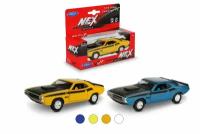 Машинка WELLY 1970 DODGECHALLENGER T/A / модель машины 1:38 с пружинным механизмом / цвет в ассортименте