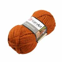 Пряжа Yarnart Alpine Alpaca - 435 рыжий| 3шт упаковка | Акрил: 60%, Альпака: 30%, Шерсть: 10%