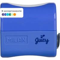 Точилка Milan "JUICY" 1 отверстие с контейнером и заглушкой