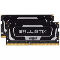 Модуль памяти SO-DIMM DDR4 16Gb (2x8Gb) PC25600 3200Mhz Crucial Ballistix Gaming (BL2K8G32C16S4B)