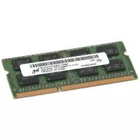 Оперативная память для ноутбука DDR3 4GB 1600MHz Micron