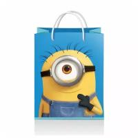 Пакет подарочный ND Play Minions 2, 3D дизайн, 18х22.3х10 см