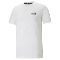 Футболка/PUMA/67447058/ESS+ 2 Col Small Logo Tee/белый/L